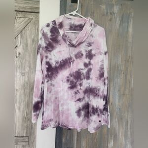 Calvin Klein Purple Tie-Dye Women's Top